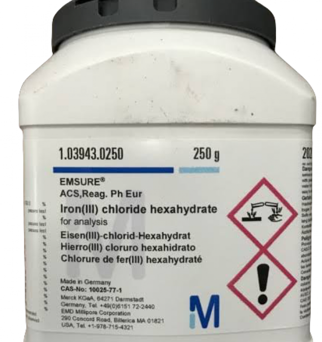 103943 Iron (III) chloride hexahydrate  Brand Merck